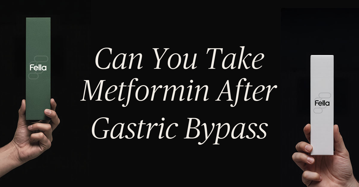 can you take your metformin after gastric bypass