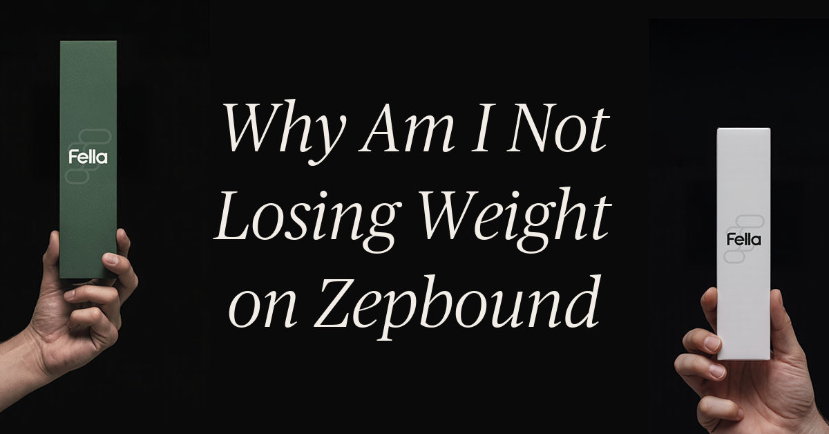why am i not losing weight on zepbound