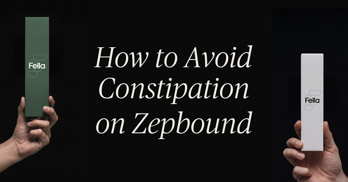 how to not get constipated on zepbound