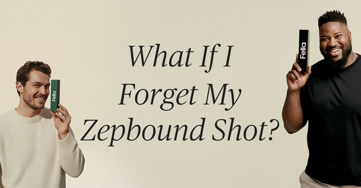 what if i forget to take my zepbound shot