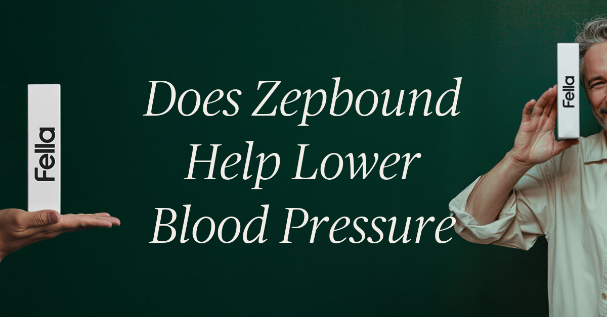 does zepbound help lower blood pressure