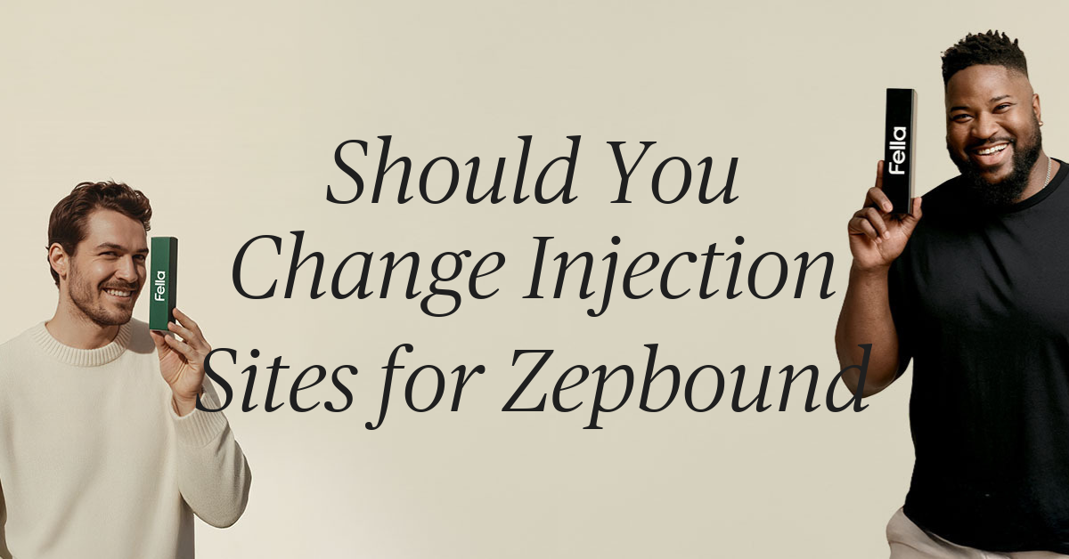 should you change injection sites for zepbound