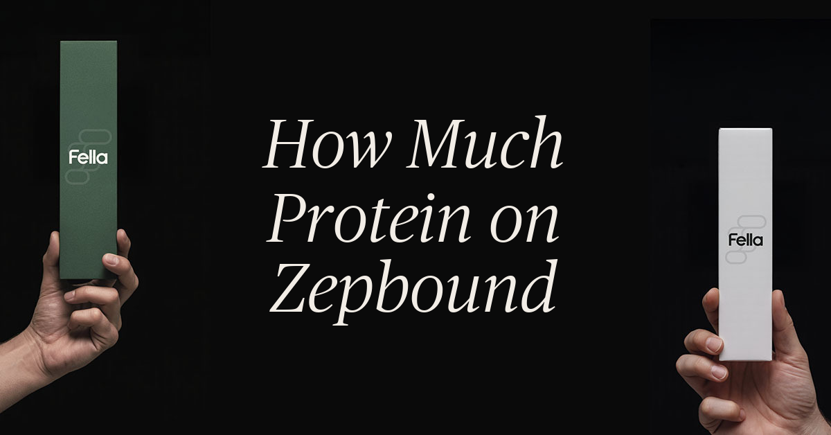 how much protein on zepbound