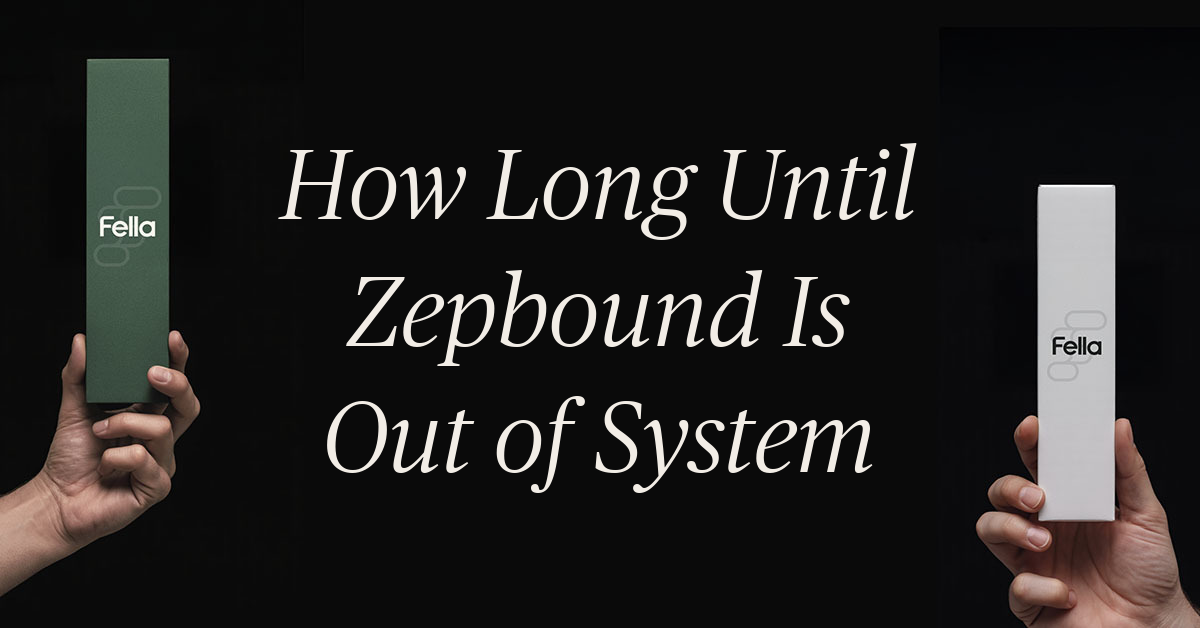 how long until zepbound is out of your system