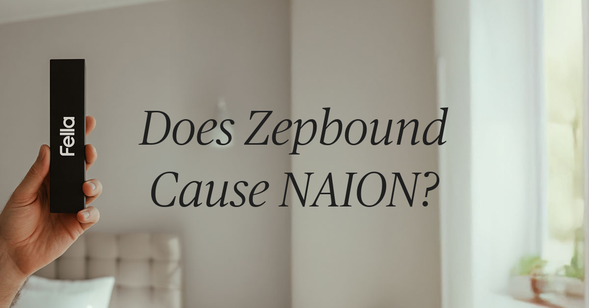 does zepbound cause naion