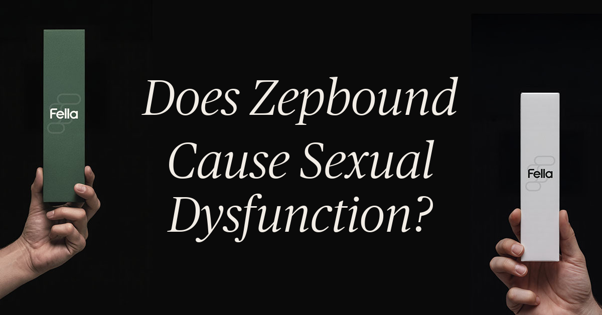 does zepbound cause sexual dysfunction
