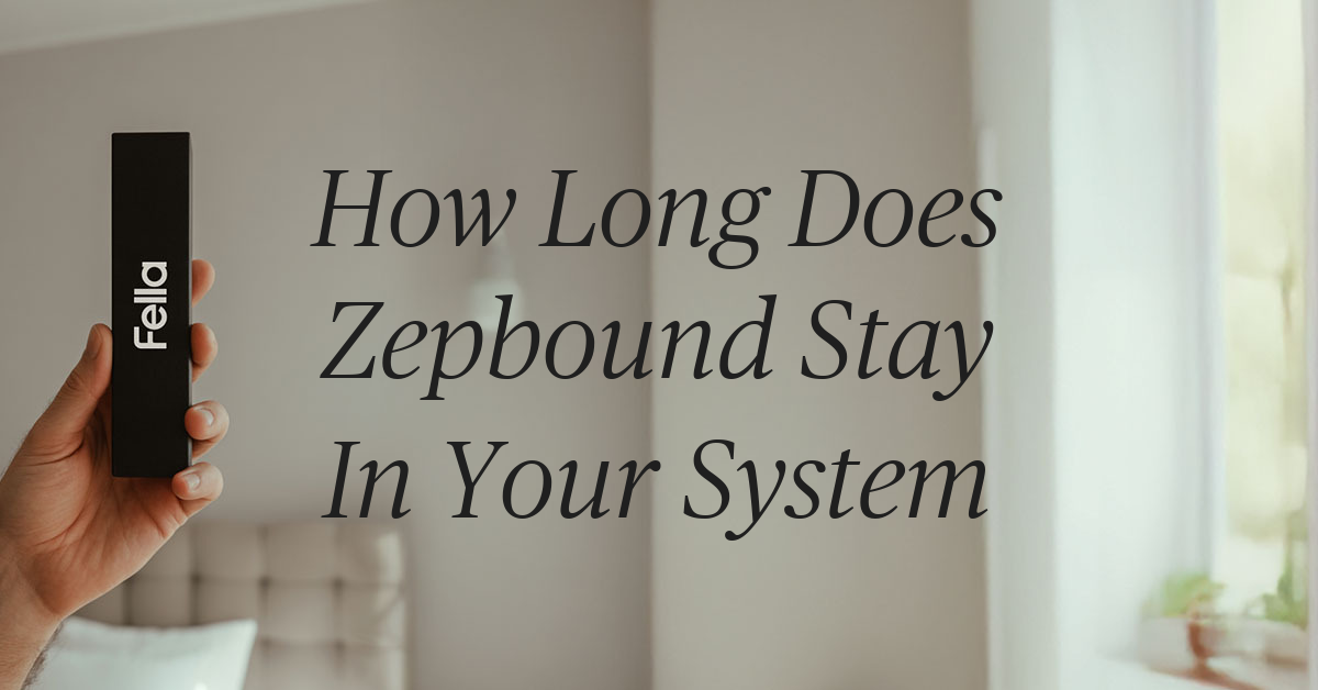 how long does zepbound stay in your system