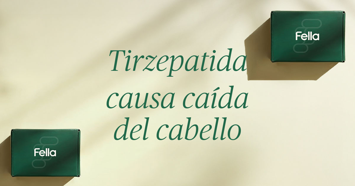 tirzepatida causa cada del cabello