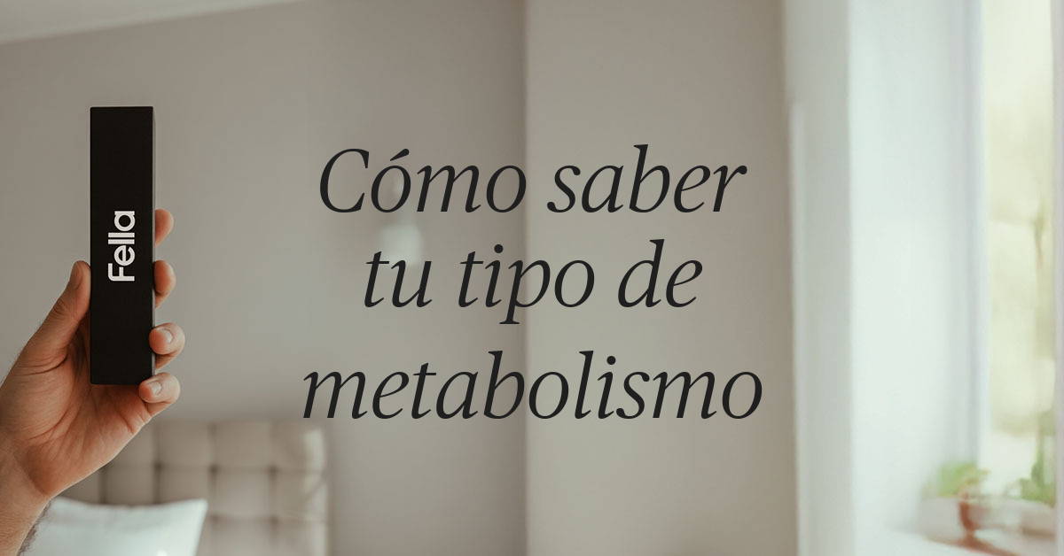 como saber tu tipo de metabolismo