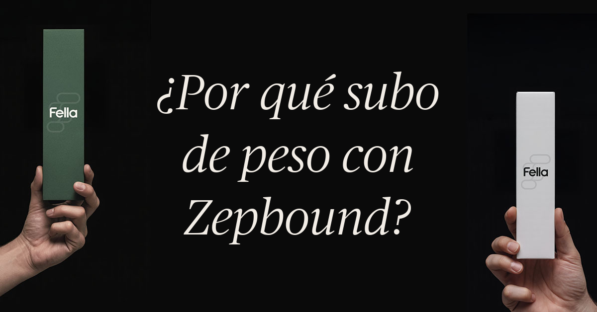 por que estoy subiendo de peso con zepbound