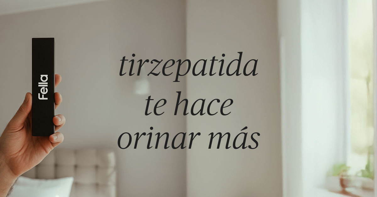 tirzepatida te hace orinar mas