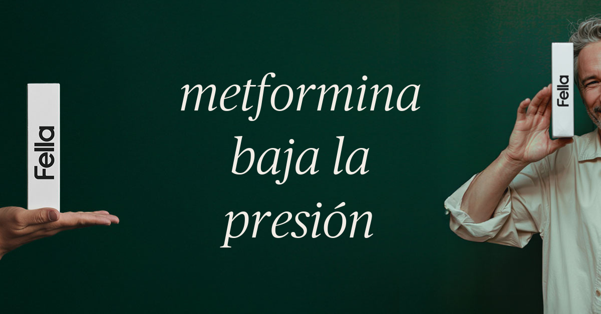 metformina baja la presion arterial