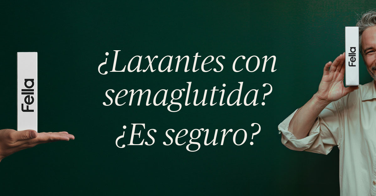 se puede tomar laxante tomando semaglutida