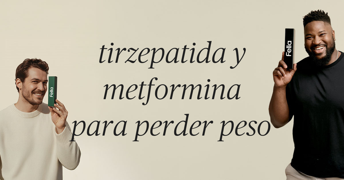 tirzepatide y metformina juntos para bajar de peso