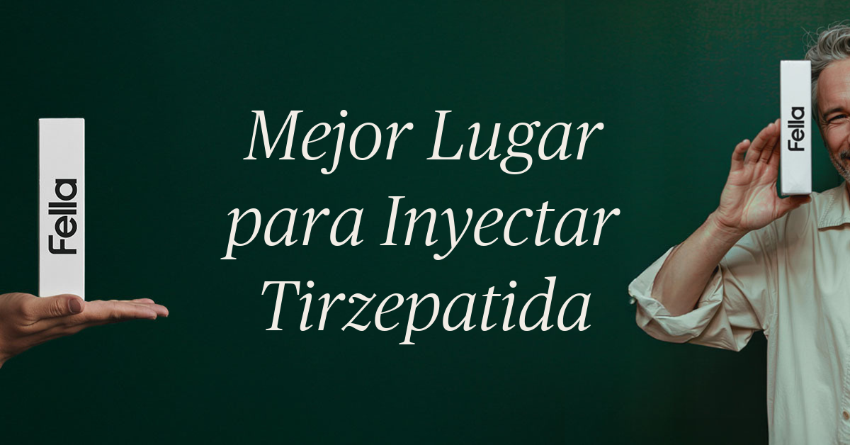 mejor lugar para inyeccion de tirzepatida