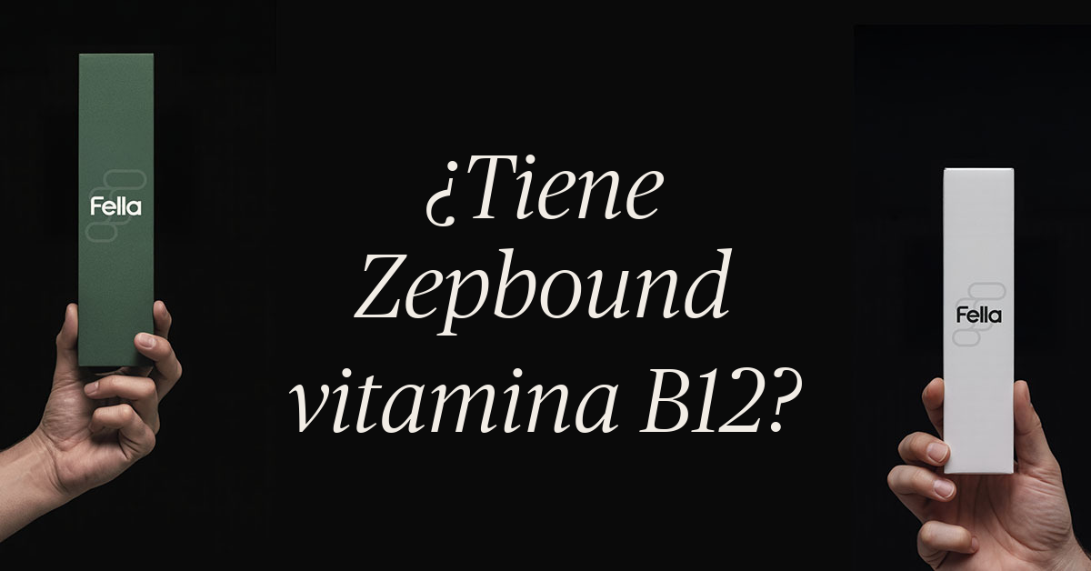 tiene zepbound vitamina b12