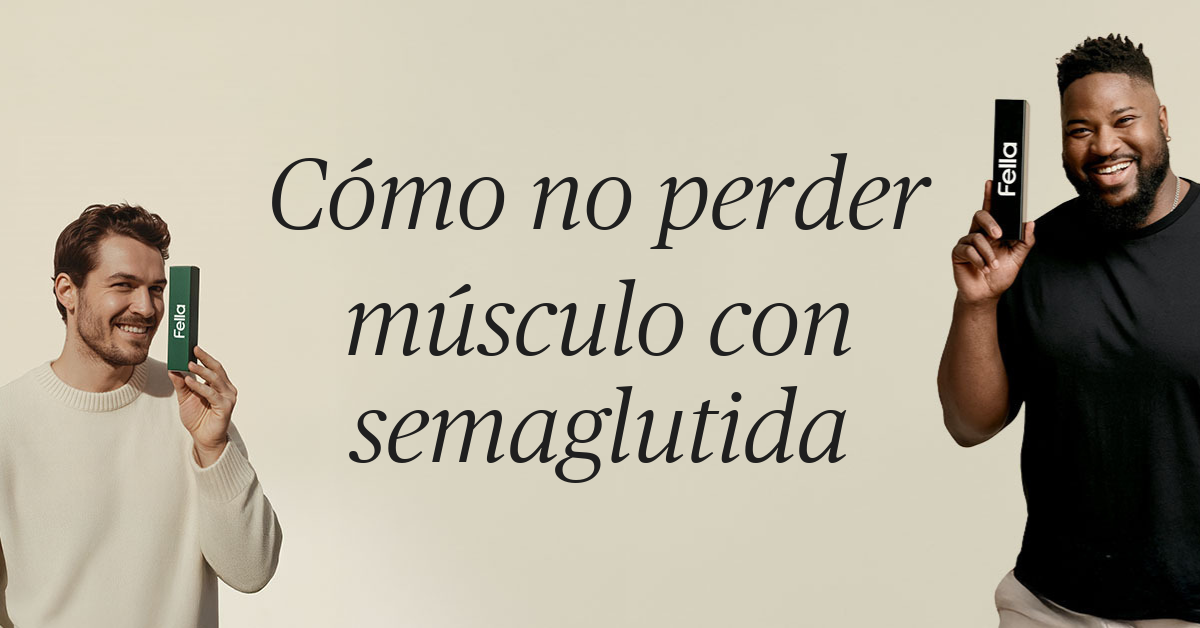 como no perder musculo con semaglutida