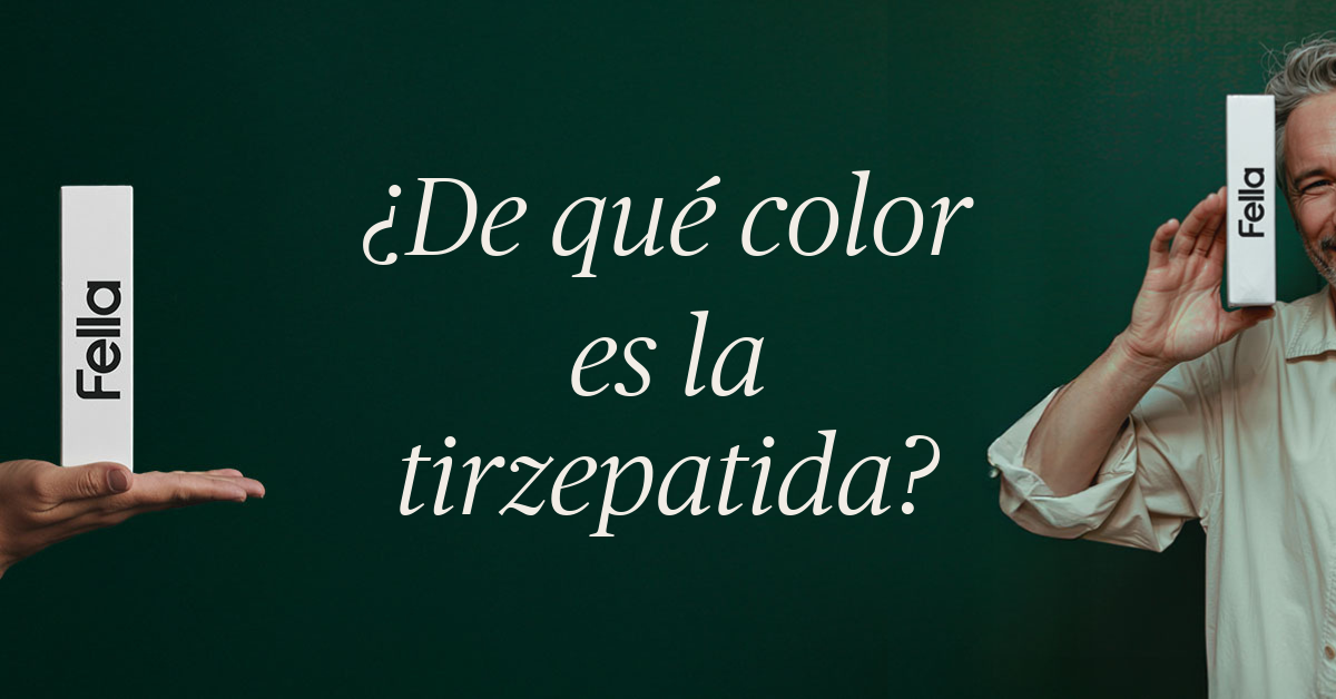 de que color es la tirzepatida