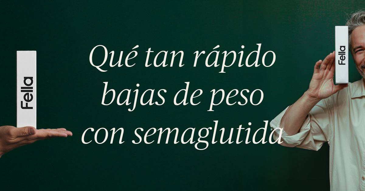 que tan rapido puedes bajar de peso con semaglutida