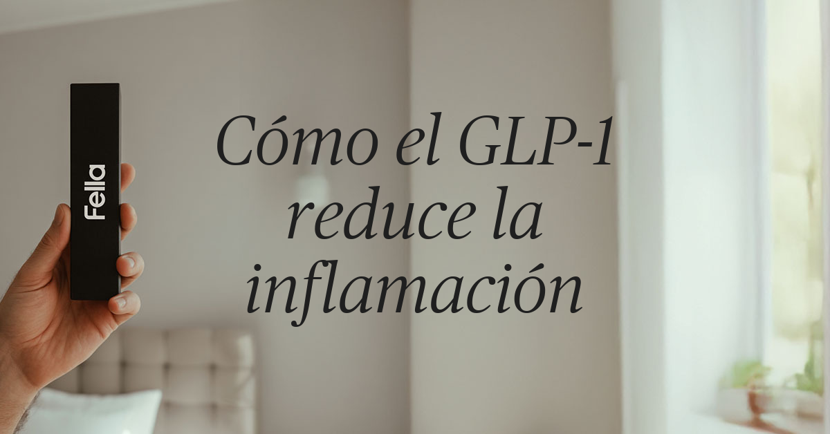 como el glp1 reduce la inflamacion