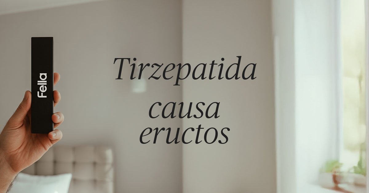 tirzepatide causa eructos