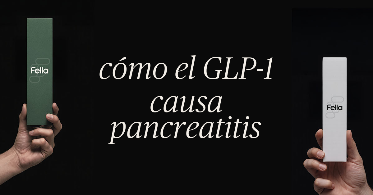 como el glp1 causa pancreatitis