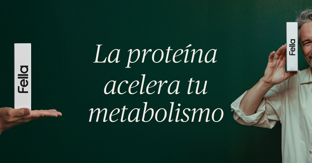 la proteina acelera el metabolismo