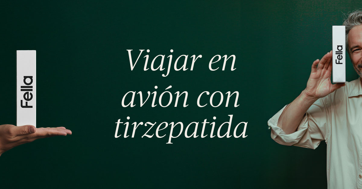 como viajar en avion con tirzepatida