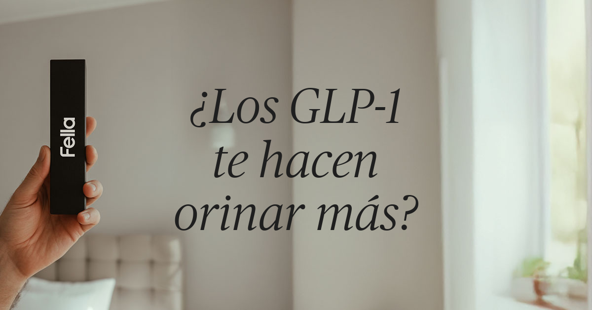 los glp1 te hacen orinar mas
