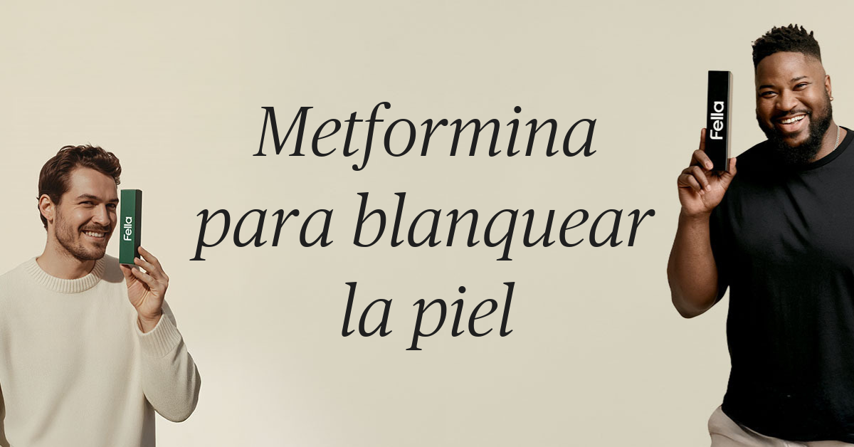 metformina para blanquear la piel