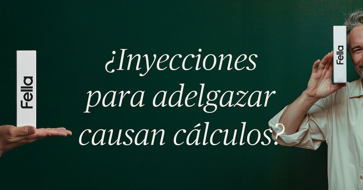 pueden las inyecciones para bajar de peso causar piedras en la vesicula