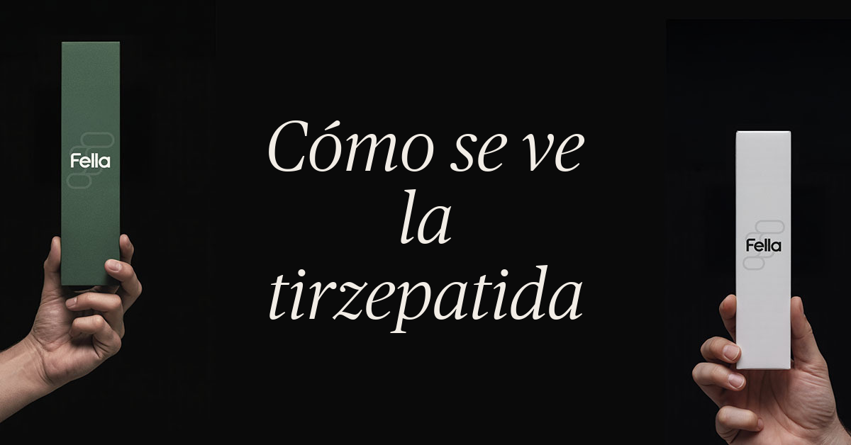 como se ve la tirzepatida