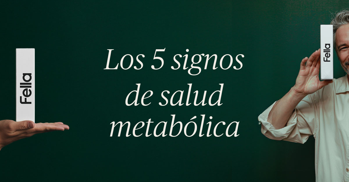 cuales son los 5 signos de salud metabolica