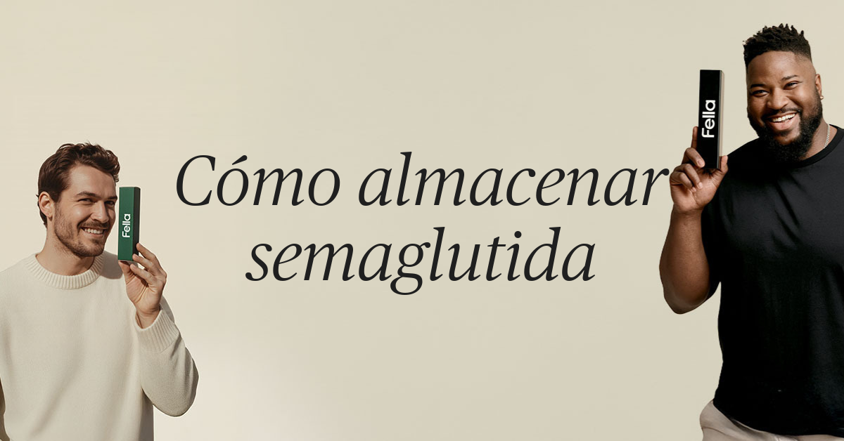 como almacenar semaglutida
