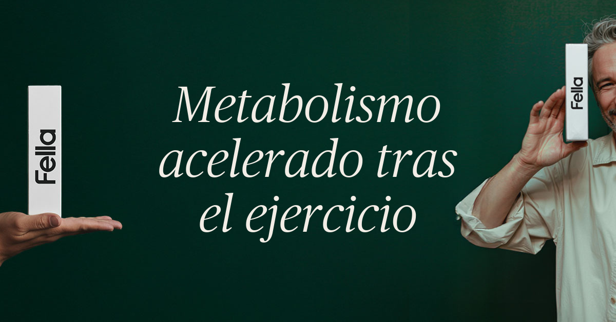 cuanto tiempo se mantiene acelerado el metabolismo despues de hacer ejercicio