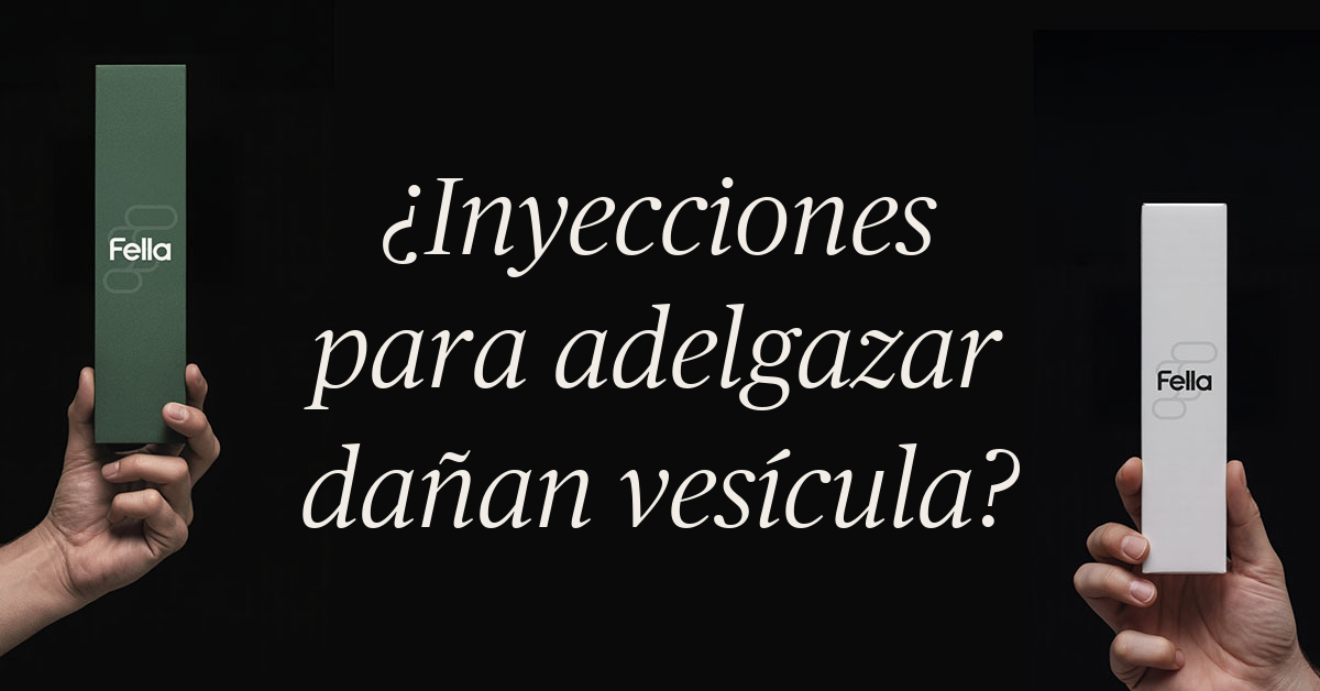 pueden las inyecciones para bajar de peso causar problemas de vesicula