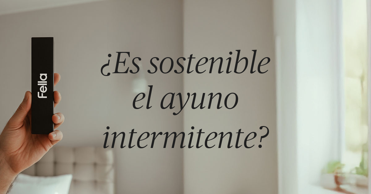 es sostenible el ayuno intermitente