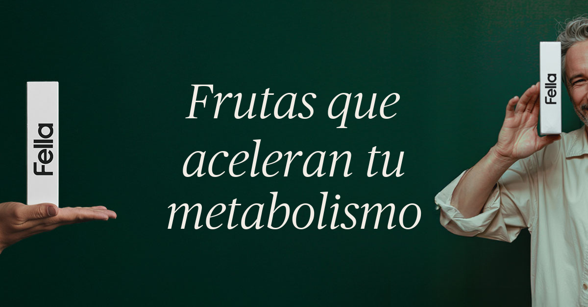 que frutas aceleran el metabolismo
