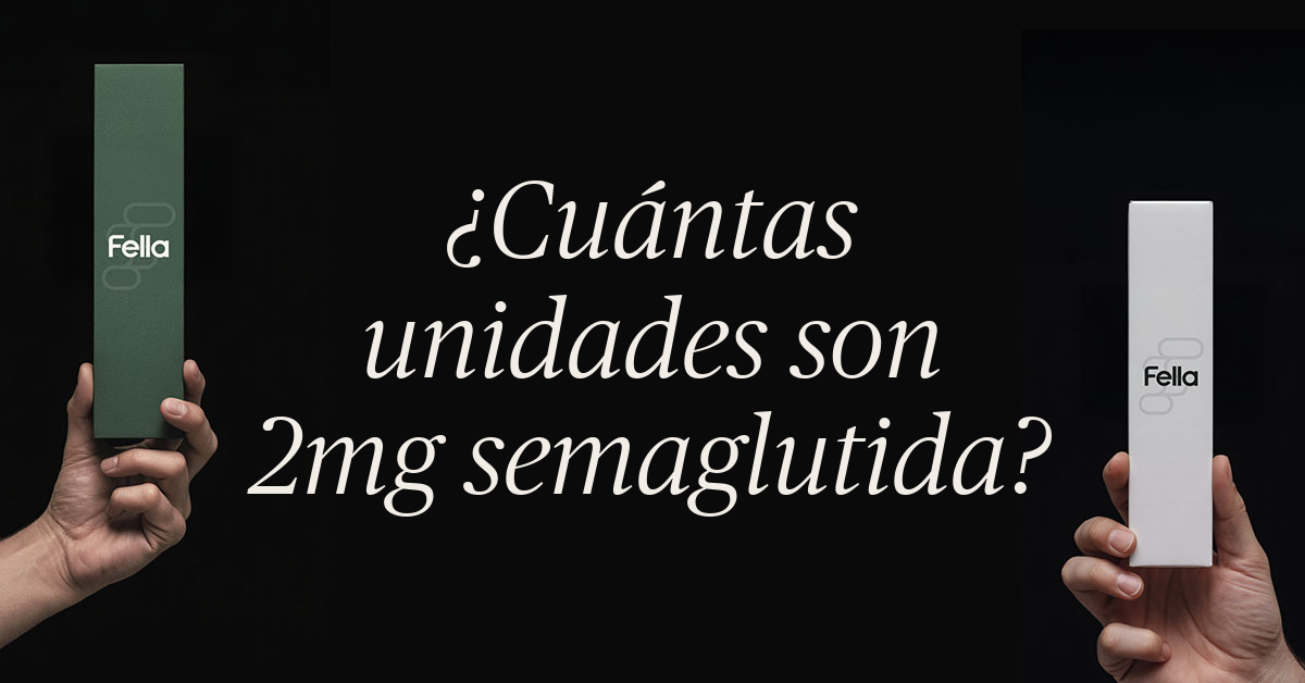cuantas unidades son 2mg de semaglutida