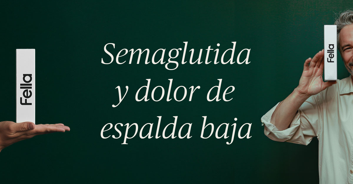 semaglutida dolor de espalda baja