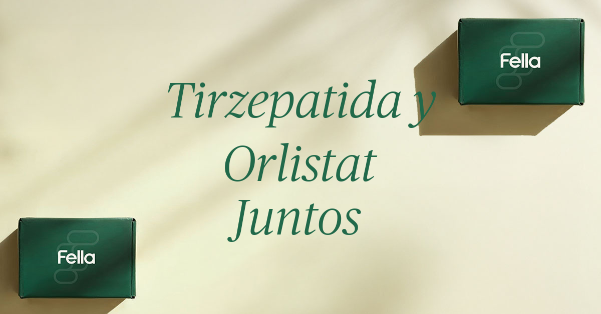 tirzepatida y orlistat juntos