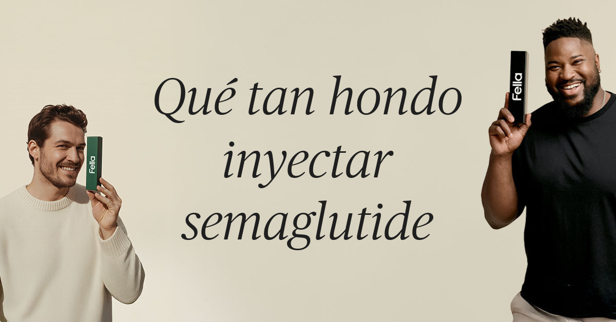 que tan profundo inyectar semaglutide