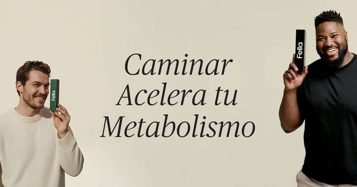 caminar acelera el metabolismo