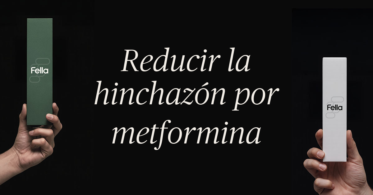 como reducir la hinchazon por metformina