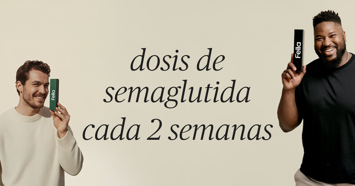 dosis de mantenimiento de semaglutida cada dos semanas