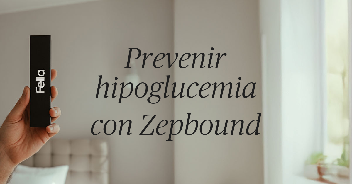 como prevenir hipoglucemia con zepbound