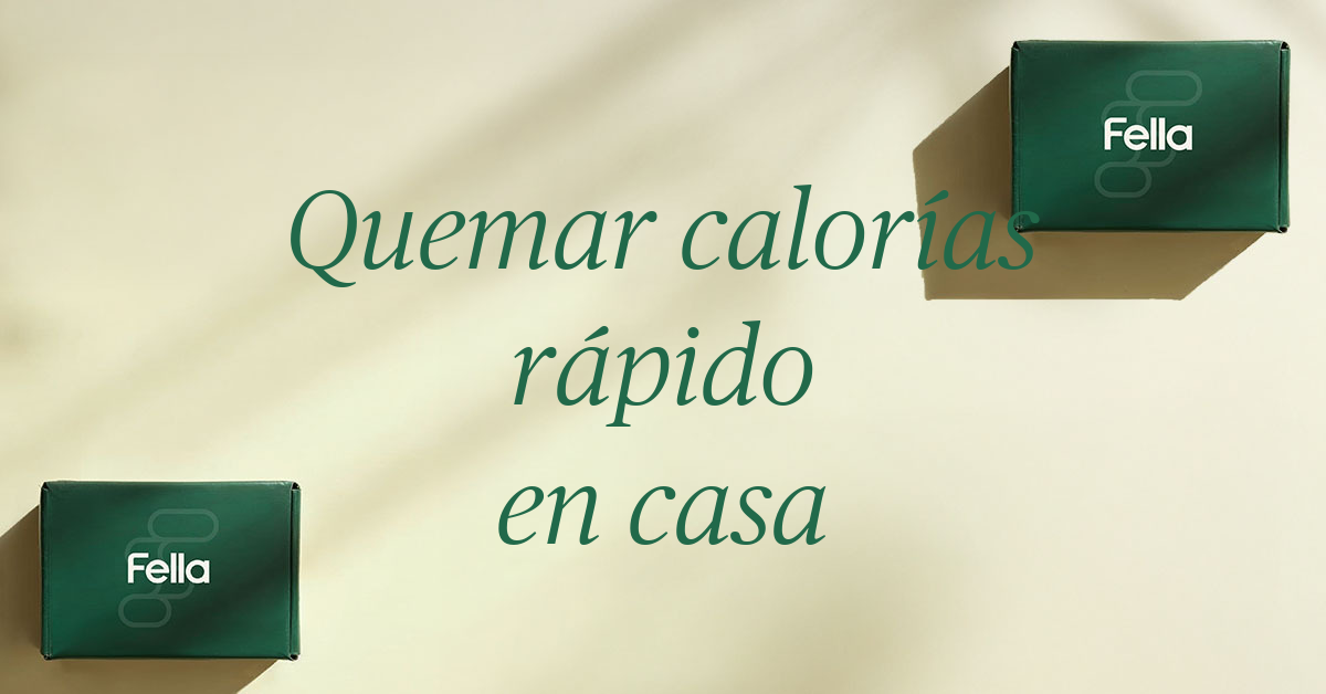 como quemar calorias rapido en casa