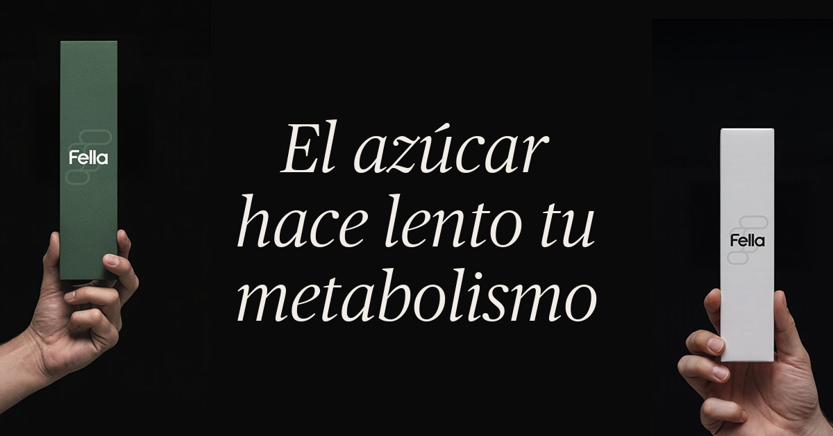 el azucar hace lento el metabolismo