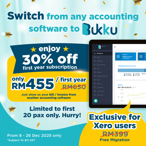 Cloud Accounting Software Malaysia | Bukku