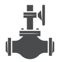 Ikona przedstawiająca hydraulikę  sterowniczą
